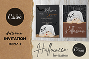 Halloween Party Invitation Template, an Invitation Template by Thursdaypaper (Thumbnail 1 of 5)