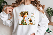 Best Friends Forever Girl and Dog, an Animal Illustration by Craft Nest (Thumbnail 3 of 3)