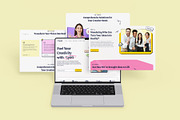 Laptop Screen Website Mockup, a Device Mockup by SLAB! Design (Thumbnail 8 of 9)