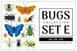 Bugs Collection Set E