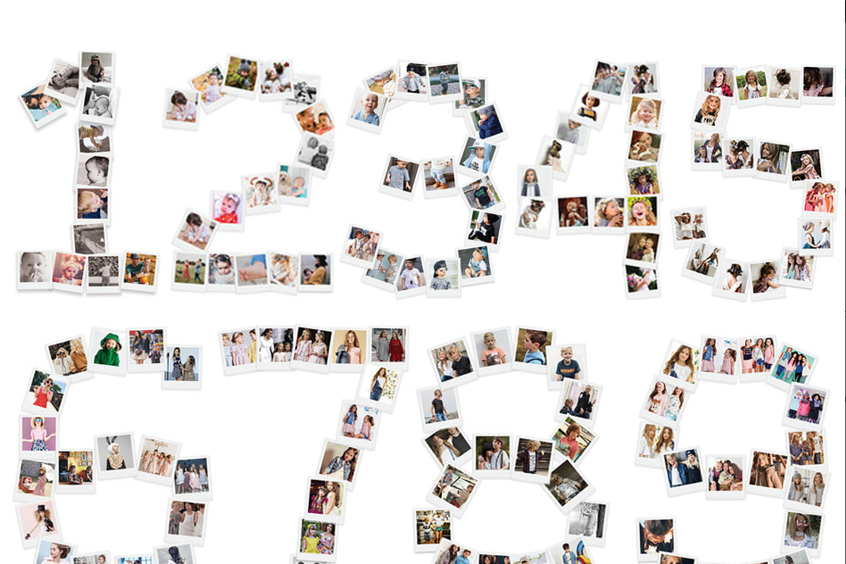 Numbers Collage From 0-10 Polaroid, a Design Template by AIW SOLUTIONS (Photo 1 of 5)