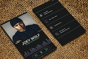 Business Card - Singer