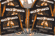 Boxing Final Match Sport Event Flyer, a Flyer Template by regalDRAW (Thumbnail 4 of 4)