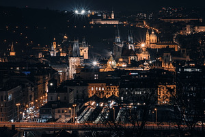 Prague from Vítkov #1, an Architecture Photo by jakub_kopecky