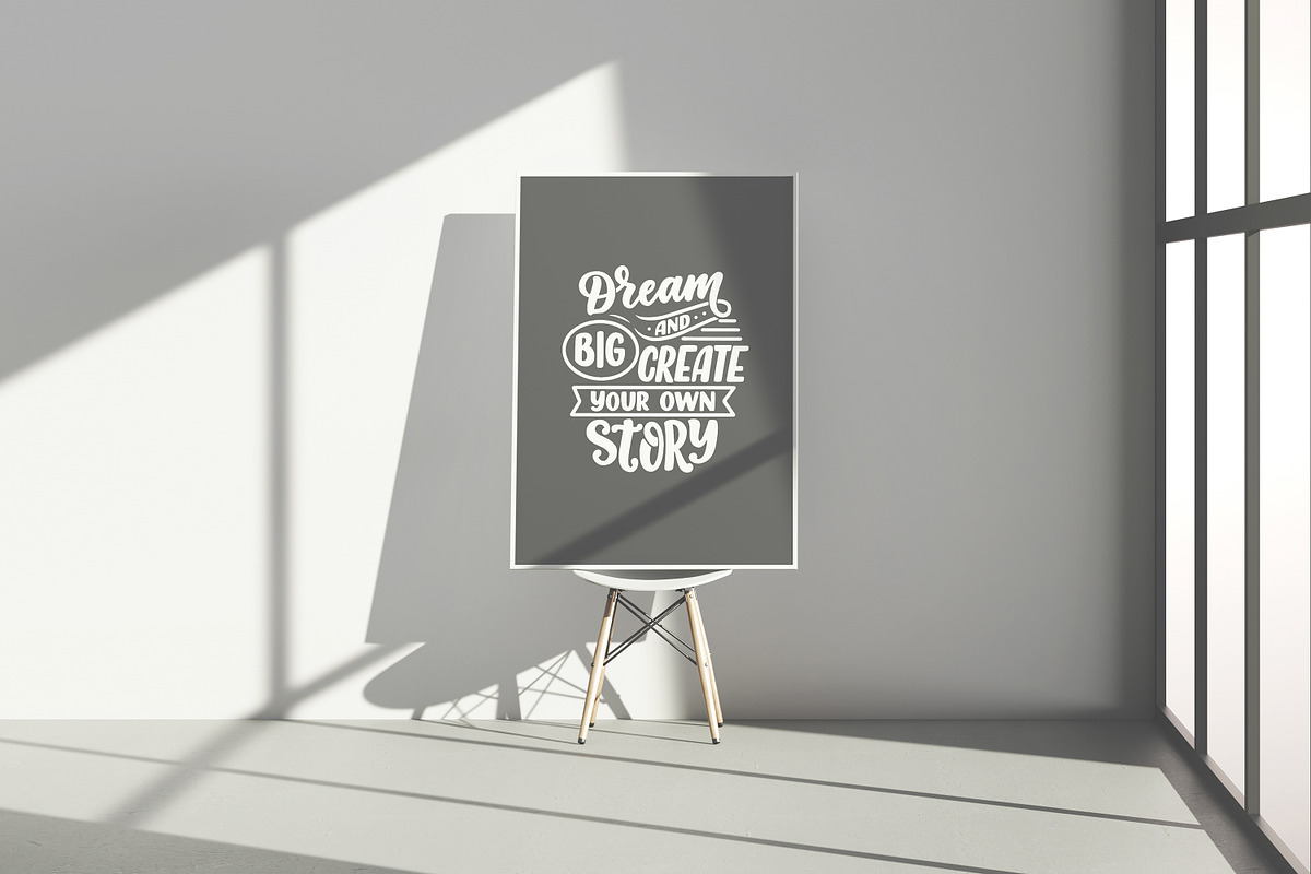 Poster and Photo Frame Mockup, a Print Template by simuradi (Photo 5 of 7)