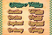 Letter Vintage, a Script Font by Letter Fresh (Thumbnail 4 of 8)