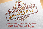 Speakeasy, a Font by ArtisanType (Thumbnail 2 of 13)