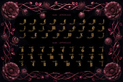 Gothica Sanctora Typeface, a Blackletter Font by alit design (Thumbnail 15 of 18)