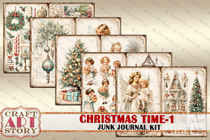 Vintage Christmas Time-1