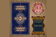 Label Art Nouveau - sets, a Decorative Illustration by Stanislav Kharchevskyi (Thumbnail 6 of 8)