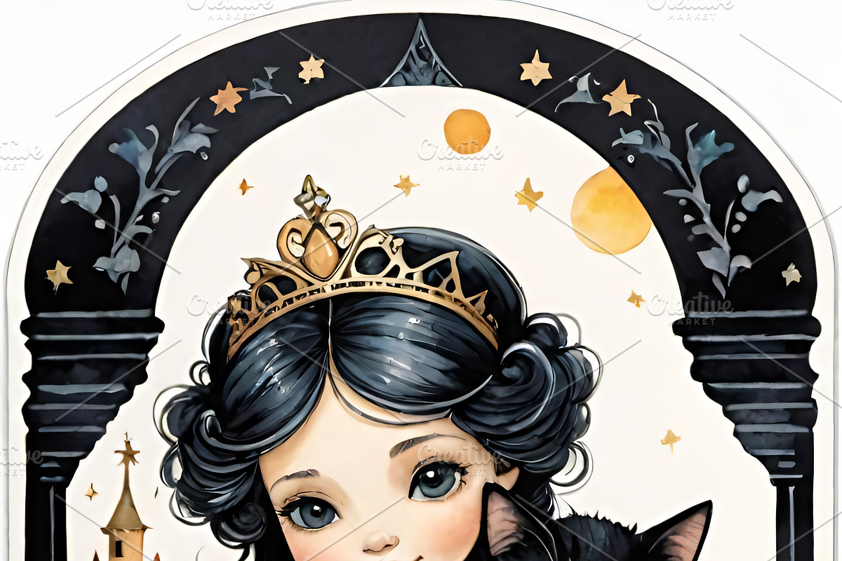 ETARA Moonlit Cat Oracle, a Decorative Illustration by ETARA by Mea Hau (Photo 6 of 11)