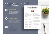 Collage Resume template, Cv template, a Resume Template by Climbwithelevator (Thumbnail 9 of 9)