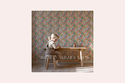 PSD Playroom Wallpaper Mockup, a Household Mockup by ItsFreakinMockups (Thumbnail 4 of 4)