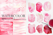 Watercolor Bundle - Pink Collection, an Illustration by Beigetime (Thumbnail 9 of 12)