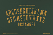 FIREWOOD - A Wood Type Style Font, a Serif Font by Komet & Flicker (Thumbnail 13 of 14)