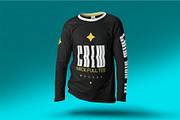 Jersey Mockup, a Shirt Mockup by megostudi0 (Thumbnail 5 of 7)