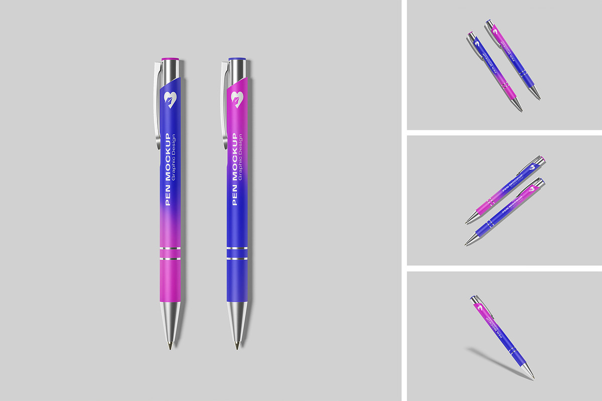 Pen Mockup, a Pens & Pencil Mockup by Difa Design (Photo 1 of 5)