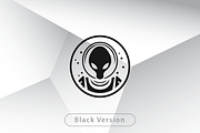 Astronaut Alien Logo Template, a Branding & Logo Template by Heavtryq Design (Thumbnail 4 of 4)