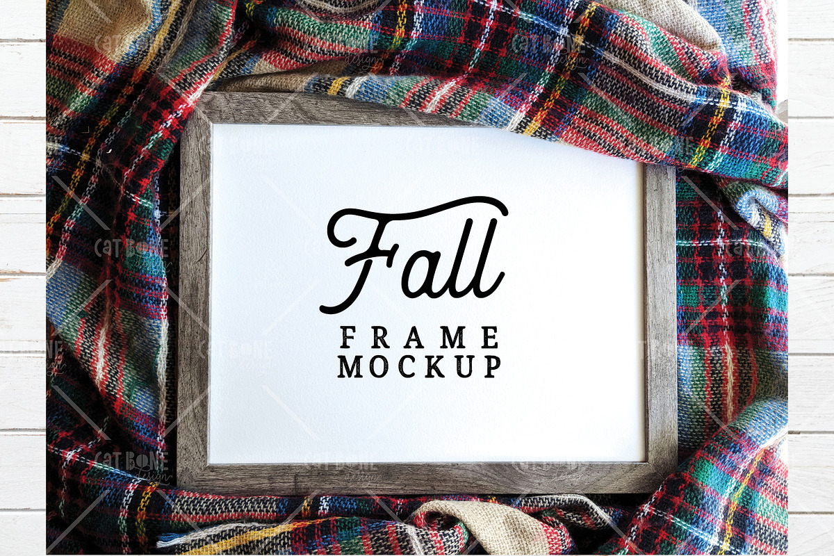 Autumn Frame Mockup Bundle 2, a Product Mockup by CatBoneDesign (Photo 4 of 24)