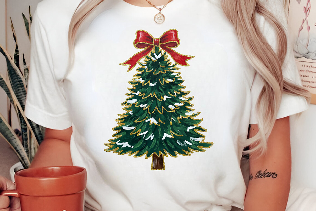 Colorful Coquette Glitter Christmas, an Illustration by Libby Wishes (Photo 5 of 8)