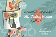 Mid Century Design Kit Bundle, a Pattern Graphic by Blynn Pippen (Thumbnail 1 of 9)