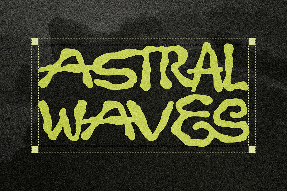 Jiotribe - Bohemian Psychedelic Font, a Sans Serif Font by Typia Nesia (Photo 7 of 12)