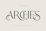 Arches Modern Serif Typeface, a Serif Font by Dylla_studio (Thumbnail 1 of 16)