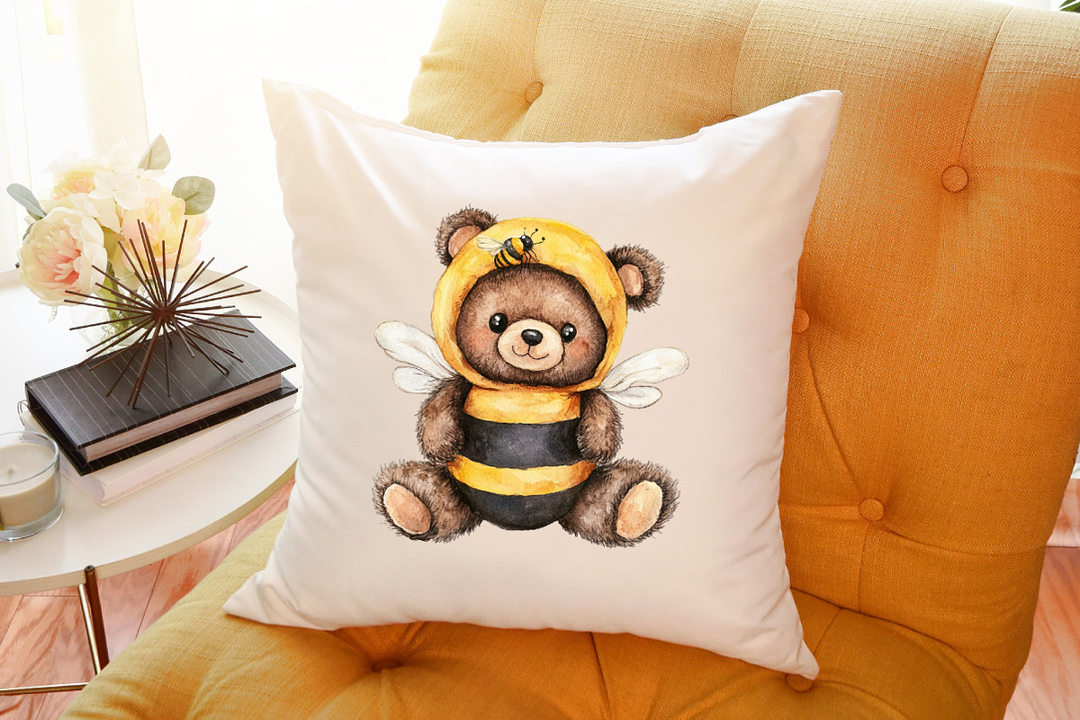 Teddy Bear Clipart, an Illustration by Sublimation Artist (Photo 6 of 6)