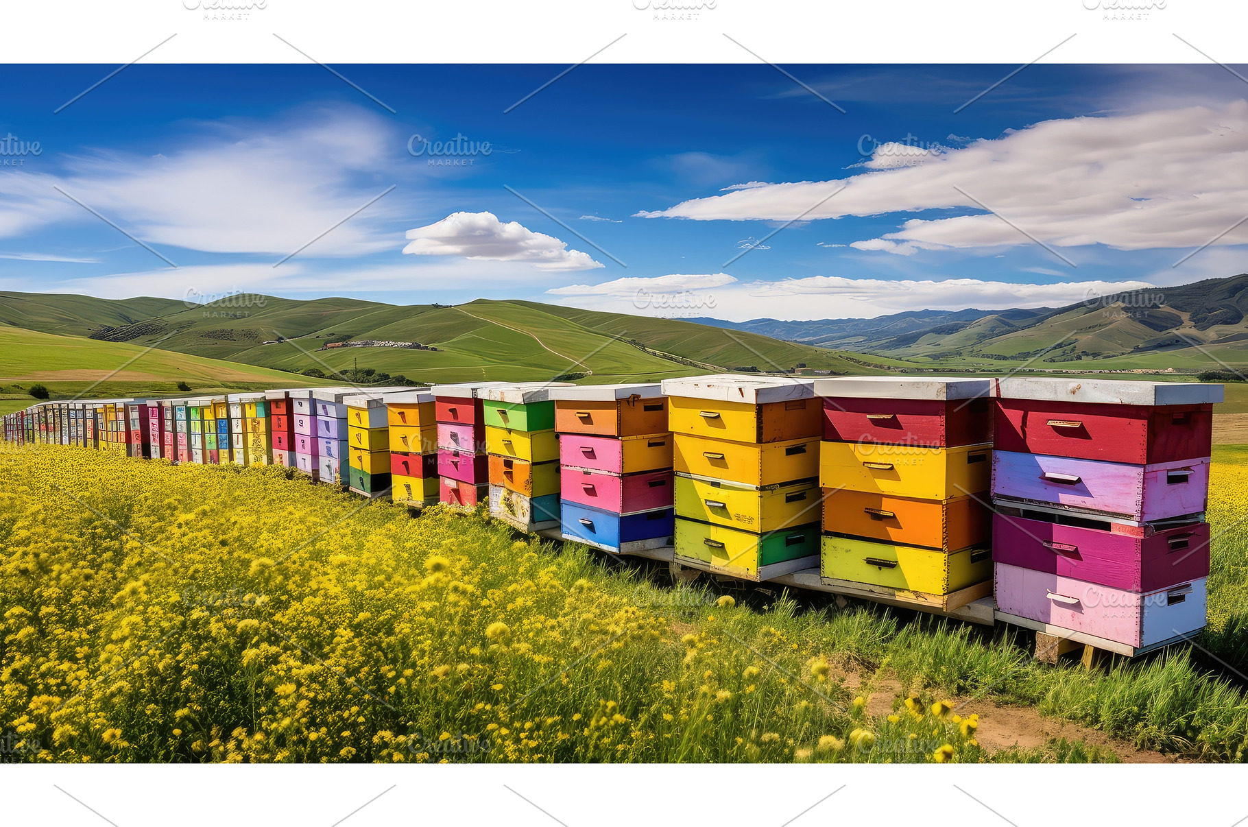 honey wax bee farm ai generated, an Animal Photo by pikepicture