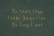 Gladiolus: Elegant Art Nouveau Type, a Serif Font by Megan Mahfoud Studio (Thumbnail 3 of 8)