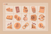 Modern FinTech 3D Icon Collection, a Finance Illustration by twinstd (Thumbnail 5 of 6)