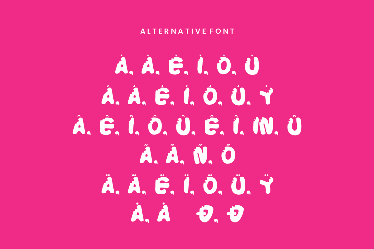 Candira - Candy Font, a Sans Serif Font by Iqsiart Studio (Photo 10 of 10)