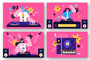 9 Nightlife Club DJ Illustration, a Person Illustration by denayunebgt (Thumbnail 3 of 3)