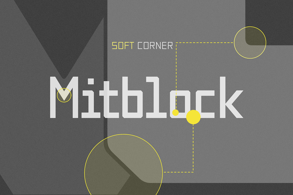 Mitblock, a Sans Serif Font by OWL KING (Photo 2 of 8)