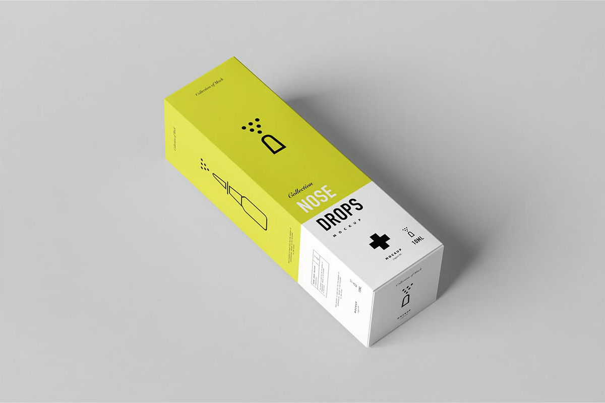 Nose Drops Mock-up, a Product Mockup by zippypixelstudio (Photo 8 of 12)