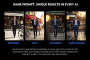 150 Men Fashion Editorial Prompts, a Person Photo by Selenique Studio (Thumbnail 4 of 8)