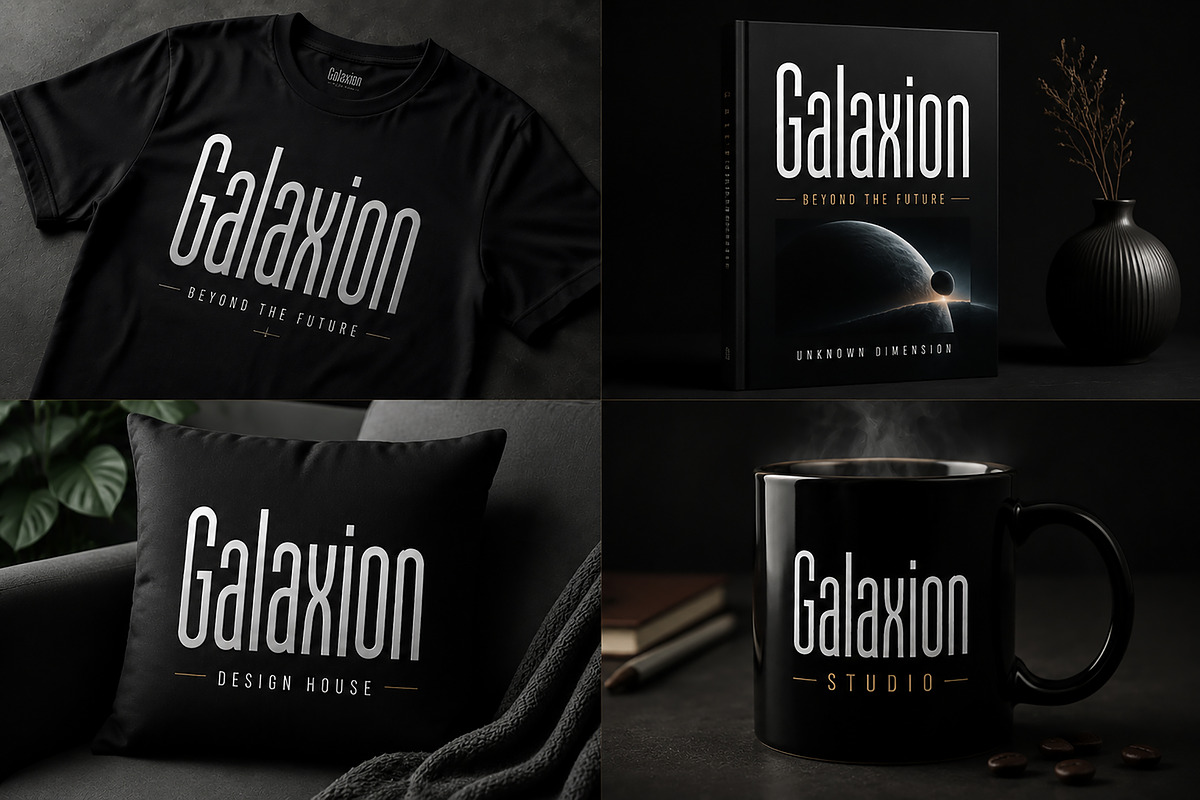 Galaxion, a Serif Font by Wow Magic (Photo 2 of 5)