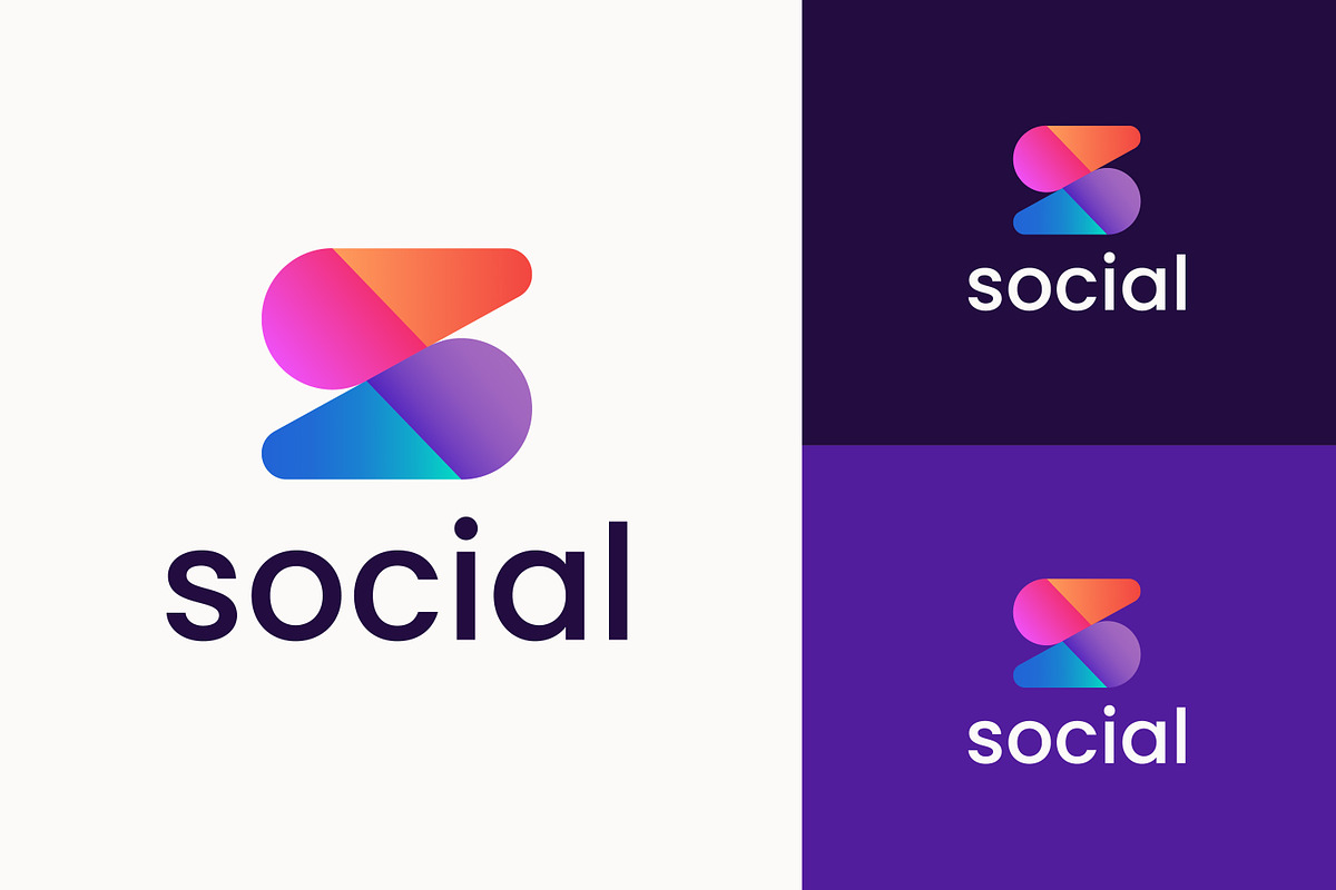 Abstract Letter S Logo Mobile App, a Branding & Logo Template by Signatoro