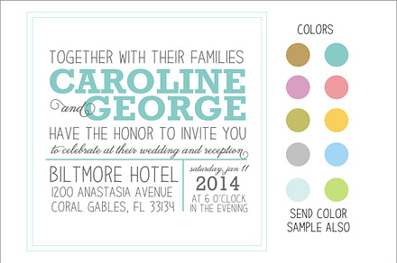 NewsPaper Style Wedding Invitation
