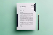 Corporate Letterhead with MS Word, a Stationery Template by GreenPixi (Thumbnail 9 of 11)