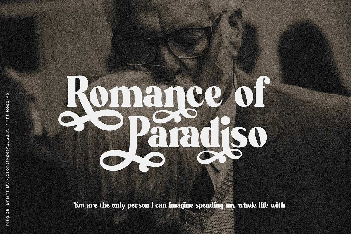 Magical Brains - Absonstype, a Serif Font by Absonstype (Photo 5 of 10)