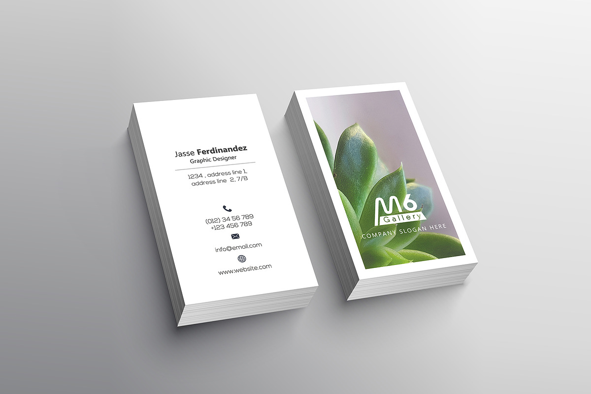 Unique 50 Business Card Bundle, a Business Card Template by M6 Gallery (Photo 118 of 151)