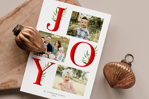 Christmas Card Template CD233