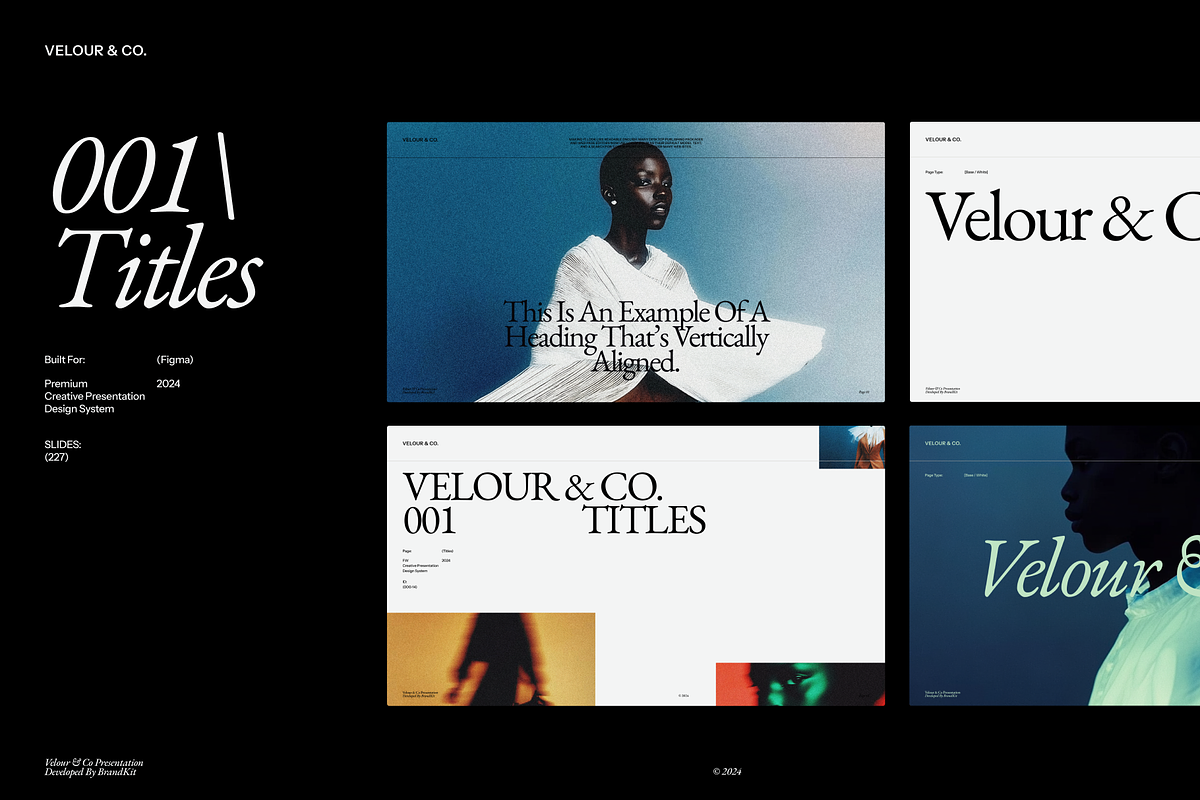 Velour & Co Presentation Template, a Presentation Template by BrandKit (Photo 4 of 16)