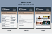 Karen Hummingbird Resume (3 Pages), a Resume Template by Marco Zenki (Thumbnail 2 of 5)