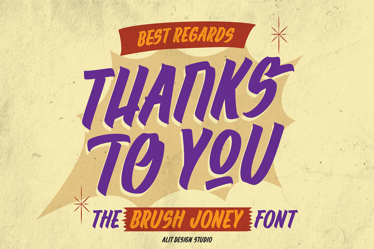 Brush Joney Font, a Handwritten Font by alit design (Photo 20 of 20)