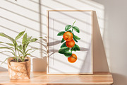Watercolor fruits clipart, an Illustration by Hanna Hryharenka (Thumbnail 3 of 14)