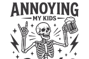 Annoying My Kids Is My Cardio SVG, a Seasonal Illustration by Rose Art (Thumbnail 8 of 8)
