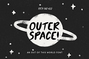 Outer Space Font + Graphic Kit, a Font by Forth and Wild (Thumbnail 1 of 8)