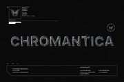 Chromantica - Chrome Alphabet, a Graphic by Pengedar Seni (Thumbnail 1 of 5)